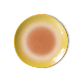 HKliving 70's Ceramics dessert plates / gebaksbordje | Eclipse