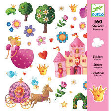 Djeco Stickers "Prinsessen"