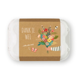 Blossombs Eierdoosje "Dank je wel"
