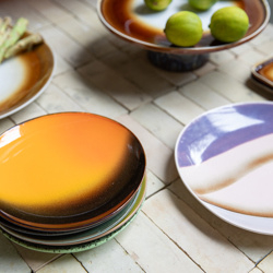 HKliving 70's Ceramics Side Plate "Valley"