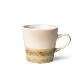 HKliving 70's Ceramics Americano mug | Metalic