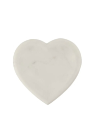 Zusss - Sieradenschaaltje hartje marmer wit