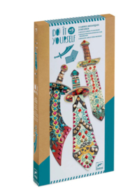 Djeco DIY knutselset "Piraten" zwaarden | 5+ jaar