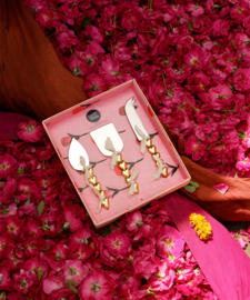 Doing Goods Cheese set in giftbox "Holly Heart"