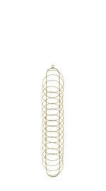 Madam Stoltz Hanging iron card rack
