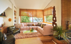 HKliving Cilinder lamp shade XL | boucle