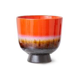 HKliving  Retro flowerpot "Cherry red"