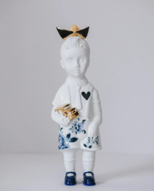 Lammers & Lammers Kees Jan met bootje | delftsblauw