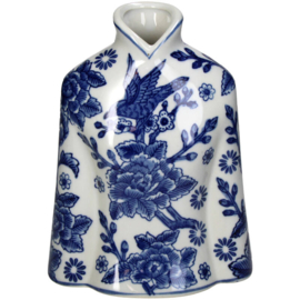 Vaas Blouse | blauw wit