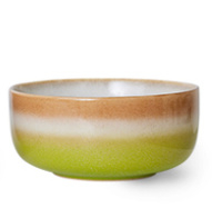 HKliving 70's Ceramics Dessert bowls "Humus" | Upside down