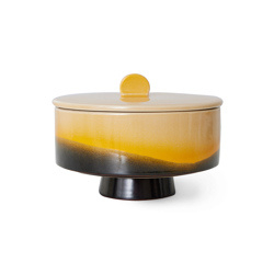 HKliving 70's Ceramics Bonbon bowl "Sunshine"