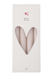 Zusss 4 rustieke kaarsen | zand