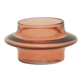 Urban Nature Culture Tealight holder "Hea" | peach pink