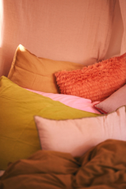 HKliving Fluffy Cushion | sienna