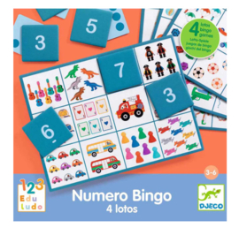 Djeco Nummero Bingo | 3-6 jaar