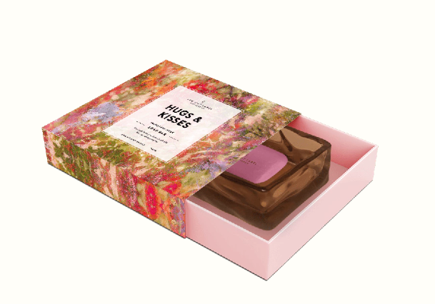 The Gift Label Solid Soap bar "Hugs & Kisses"