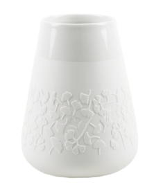 Räder Porcelain Vase Floral Gingko | Porseleinen Vaas Gingko Bloemen