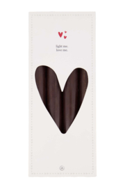 Zusss 4 rustieke kaarsen | bruin AWQ3 2026