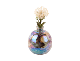 Presenttime Vase Melange Bottle | chocolate brown