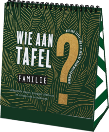 Wie aan tafel? "Familie"