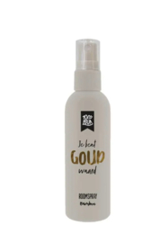 100% Leuk Roomspray "Je bent goud waard"