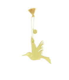 Zusss Hanger metalen vogel | goud