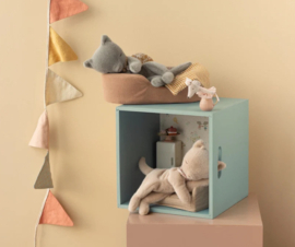 Maileg Sleeping kitten Plush small | grey