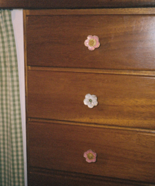 Doing Goods Flower knob "Faye" | pink
