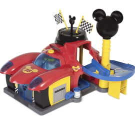 Mickey mouse garage incl Mickey en 2 auto’s
