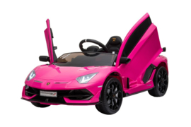 Lamborghini roze 12v  afstandsbediening vele opties