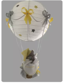 Exclusieve Ballonnen lamp me to you geel