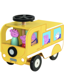 Loopwagen peppa pig hout