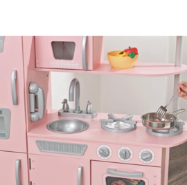 Roze  speelgoed keuken incl accessoires