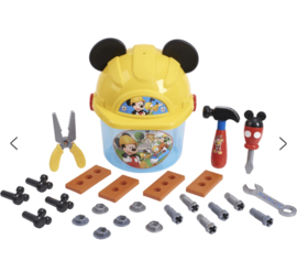 Mickey mouse werkset incl helm