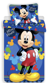 Mickey dekbed overtrek 140 x 200  dubbelzijdig