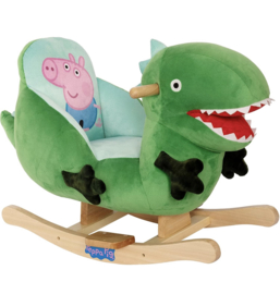 Luxe hobbelpaard peppa dino