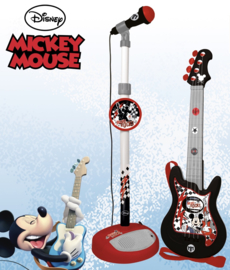 Mickey mouse microfoon & gitaar