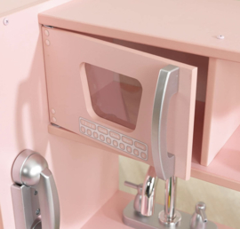 Roze  speelgoed keuken incl accessoires