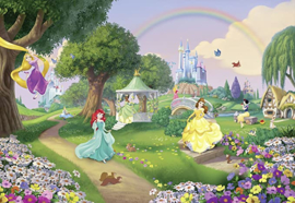 Disney behang Prinsessen 368x 256 incl lijm
