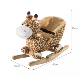 Hobbel giraffe met 32 liedjes