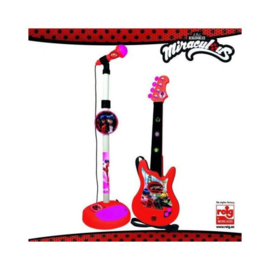 Lady bug miraculous microfoon & gitaar