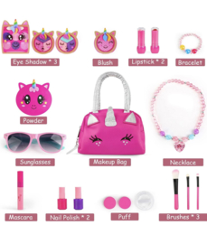 Peuter / kleuter make-up incl luxe tasje Unicorn