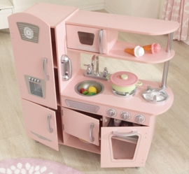 Roze  speelgoed keuken incl accessoires