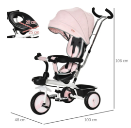 2 in 1 buggy / driewieler fiets