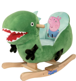 Luxe hobbelpaard peppa dino