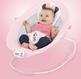 Minnie mouse baby wipstoel met muziek en trilfunctie Disney