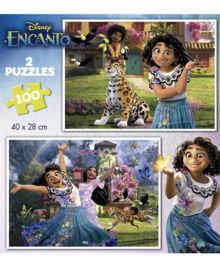 Encanto puzzel hout 2 x 100