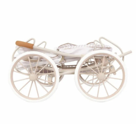 Spaanse poppenwagen xl  81 cm 2024 limited creme rosé