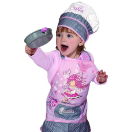 Houten speelgoed keuken roze maria incl accessoires