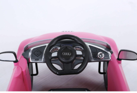 Audi met duwstang roze